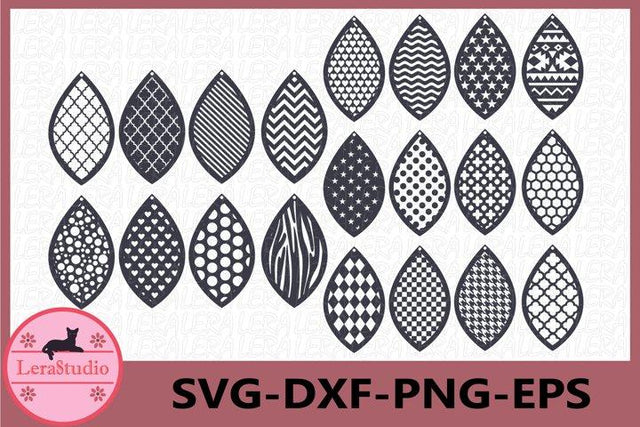 Leather Earrings Svg SVG Lerastudio 