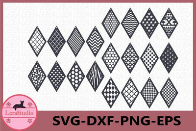 Leather Earrings Svg SVG Lerastudio 