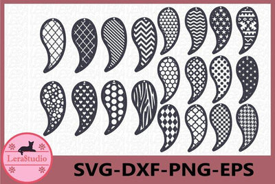 Leather Earrings Svg SVG Lerastudio 