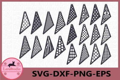 Leather Earrings Svg SVG Lerastudio 