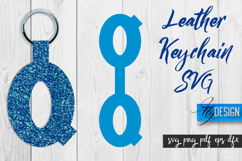 Leather Keychain Alphabet SVG Bundle | Key Fob Numbers SVG | Bag Tag Design SVG Fly Design 