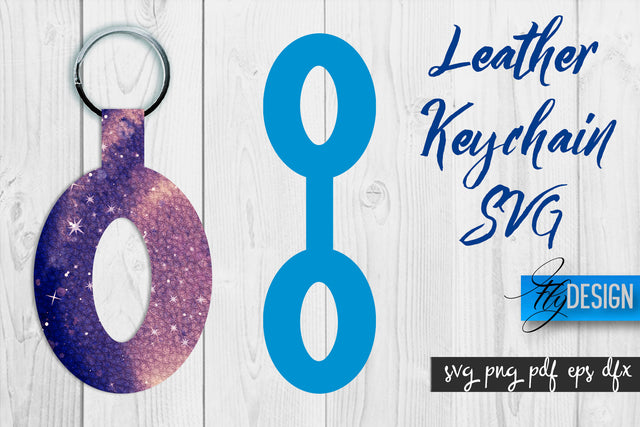 Leather Keychain Alphabet SVG | Key Fob Numbers SVG | Bag Tag Design SVG Fly Design 