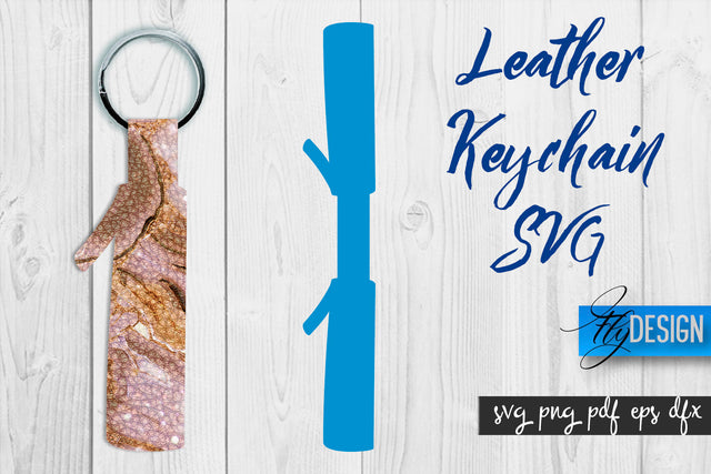 Leather Keychain Alphabet SVG | Key Fob Numbers SVG | Bag Tag Design SVG Fly Design 