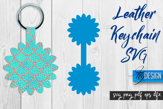 Leather Keychain Alphabet SVG | Key Fob Numbers SVG | Bag Tag Design SVG Fly Design 