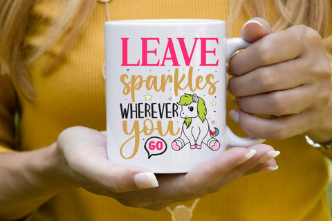 Leave sparkles wherever you go SVG SVG Regulrcrative 