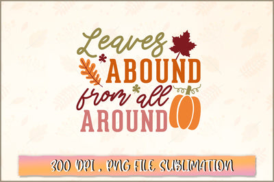 Leaves abound from all around SVG SVG Shetara Begum 