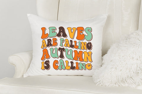 Leaves Are Falling Autumn is Calling PNG Sublimation Sublimation CraftLabSVG 