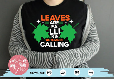 leaves are falling autumn is calling SVG md faruk hossain 