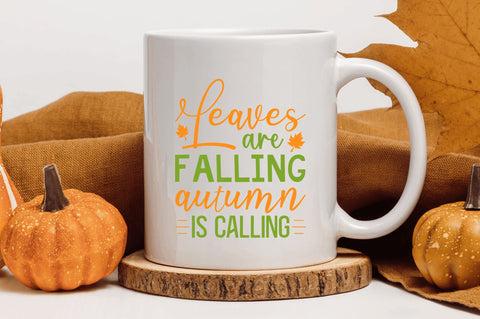 Leaves are falling autumn is calling SVG SVG Regulrcrative 