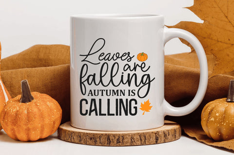Leaves are falling autumn is calling SVG SVG Regulrcrative 