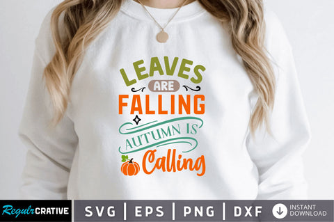 leaves are falling svg SVG Regulrcrative 