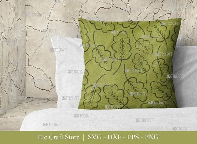 Leaves Pattern SVG Cut File | Leaf Pattern Svg | Seamless Pattern Svg | Pattern Background Svg | Holiday Svg | Thanksgiving Svg | Pattern Quote SVG ETC Craft 