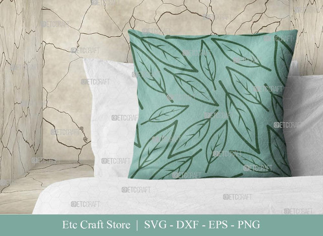 Leaves Pattern SVG Cut File | Pattern Background Svg | Seamless Pattern Svg | Holiday Svg | Leaf Pattern Svg | Thanksgiving Svg | Pattern Quote SVG ETC Craft 