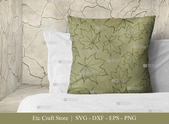 Leaves Pattern SVG Cut File | Seamless Pattern Svg | Leaf Pattern Svg | Pattern Background Svg | Holiday Svg | Thanksgiving Svg | Pattern Quote SVG ETC Craft 