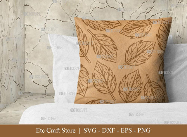 Leaves Pattern SVG Cut File | Seamless Pattern Svg | Pattern Background Svg | Holiday Svg | Leaf Pattern Svg | Thanksgiving Svg | Pattern Quote SVG ETC Craft 