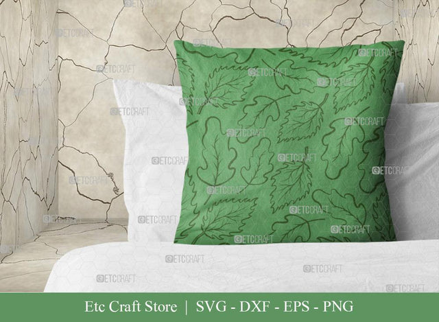 Leaves Pattern SVG Cut File | Seamless Pattern Svg | Pattern Background Svg | Holiday Svg | Leaf Pattern Svg | Thanksgiving Svg | Pattern Quote SVG ETC Craft 