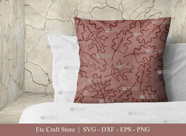 Leaves Pattern SVG Cut File | Seamless Pattern Svg | Pattern Background Svg | Holiday Svg | Leaf Pattern Svg | Thanksgiving Svg | Pattern Quote SVG ETC Craft 