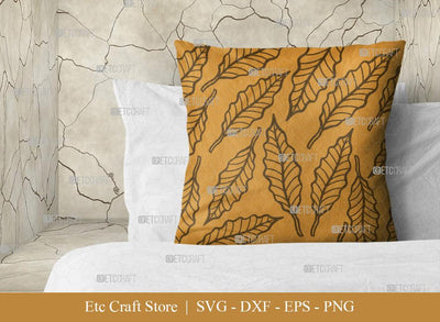 Leaves Pattern SVG Cut File | Thanksgiving Svg | Seamless Pattern Svg | Pattern Background Svg | Leaf Pattern Svg | Holiday Svg | Pattern Quote SVG ETC Craft 