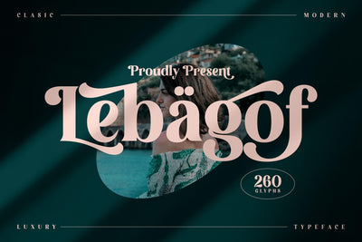 Lebagof Typeface Font Storytype Studio 