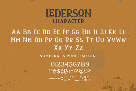 LEDERSON Font toni_std 