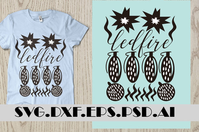 Ledfire crafs SVG arwah studio 