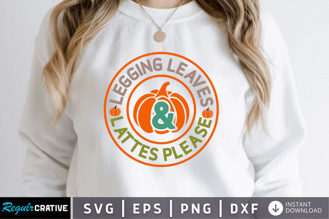 Legging leaves SVG SVG Regulrcrative 