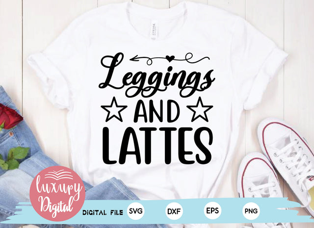 Leggings and Lattes SVG md faruk hossain 