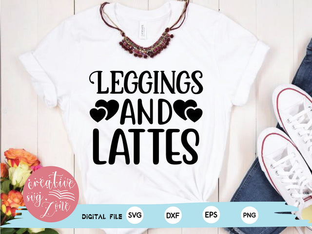 Leggings and Lattes SVG md faruk hossain 