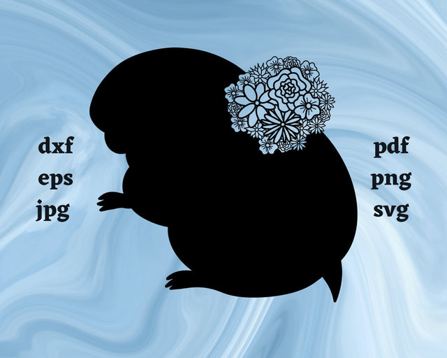 Lemming Mandala SVG Cut File SVG Northern Light SVG 