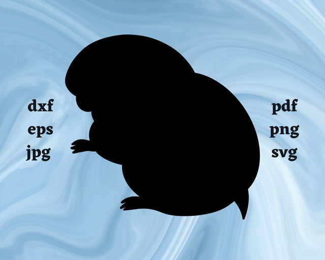 Lemming SVG Cut File SVG Northern Light SVG 