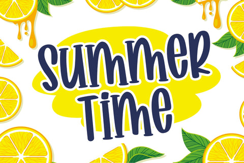 Lemon Dreams Font Holydie Studio 