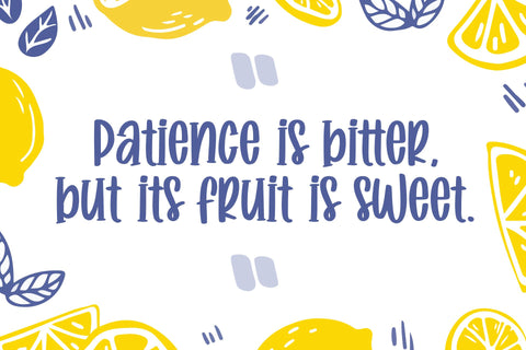 Lemon Dreams Font Holydie Studio 