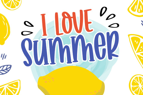 Lemon Dreams Font Holydie Studio 