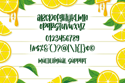 Lemon Farmer Font Abo Daniel Studio 
