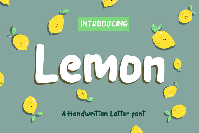Lemon Font azkiyaazka026 