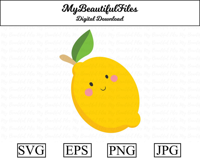 lemon - fruit SVG MyBeautifulFiles 