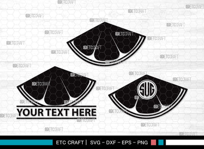 Lemon Monogram SVG | Half Lemon Svg | Lime Svg | Fruit Svg | Lemon Slice Svg | Lime Bundle | Summer SVG | Lemon Clipart SVG ETC Craft 