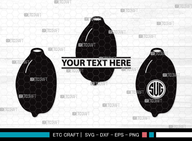 Lemon Monogram SVG | Half Lemon Svg | Lime Svg | Fruit Svg | Lemon Slice Svg | Lime Bundle | Summer SVG | Lemon Clipart SVG ETC Craft 