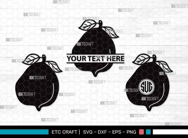 Lemon Monogram SVG | Half Lemon Svg | Lime Svg | Fruit Svg | Lemon Slice Svg | Lime Bundle | Summer SVG | Lemon Clipart SVG ETC Craft 