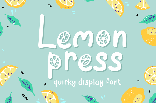 Lemon Press Font Attype studio 