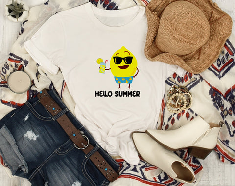 Lemon Quotes SVG Bundle, 6 Designs, Lemon Sayings SVG, Funny Lemon SVG, When Life Gives You Lemons Add Salt And Tequila SVG, Hello Summer SVG SVG HappyDesignStudio 