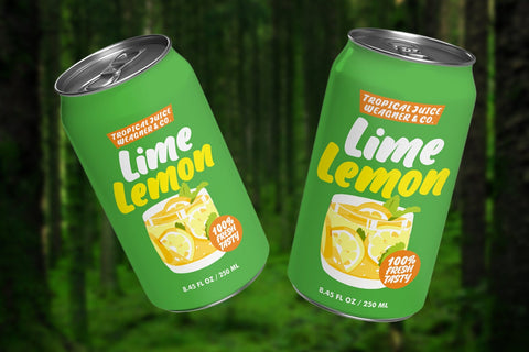 Lemon Round - Tropical Bold Display Font Font Four Lines Std. 