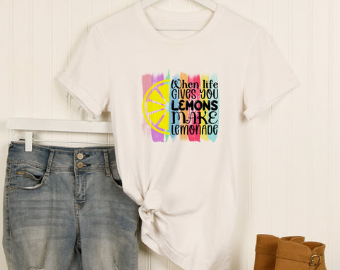 Lemon Sublimation Designs Bundle, 6 Lemon Quotes PNG Files, When Life Gives You Lemons Make Lemonade PNG, Farm Fresh Lemons PNG Sublimation HappyDesignStudio 