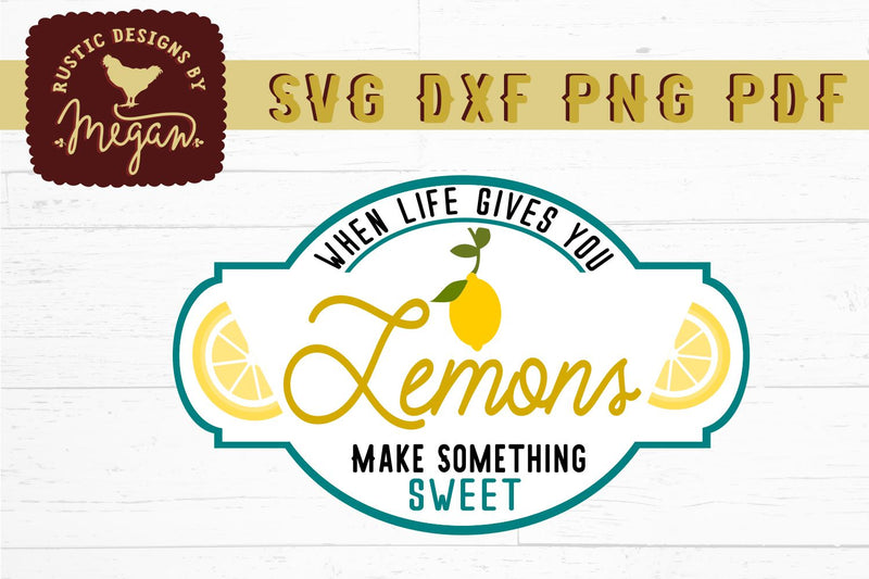 Lemon SVG Bundle SVG DXF Cut Files - So Fontsy