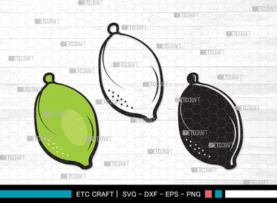 Lemon SVG | Half Lemon Svg | Lime Svg | Fruit Svg | Lemon Slice Svg | Lime Bundle | Summer SVG | Lemon Clipart SVG ETC Craft 
