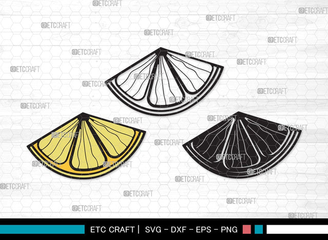 Lemon SVG | Half Lemon Svg | Lime Svg | Fruit Svg | Lemon Slice Svg | Lime Bundle | Summer SVG | Lemon Clipart SVG ETC Craft 