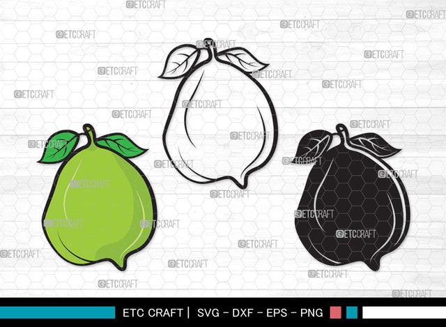 Lemon SVG | Half Lemon Svg | Lime Svg | Fruit Svg | Lemon Slice Svg | Lime Bundle | Summer SVG | Lemon Clipart SVG ETC Craft 