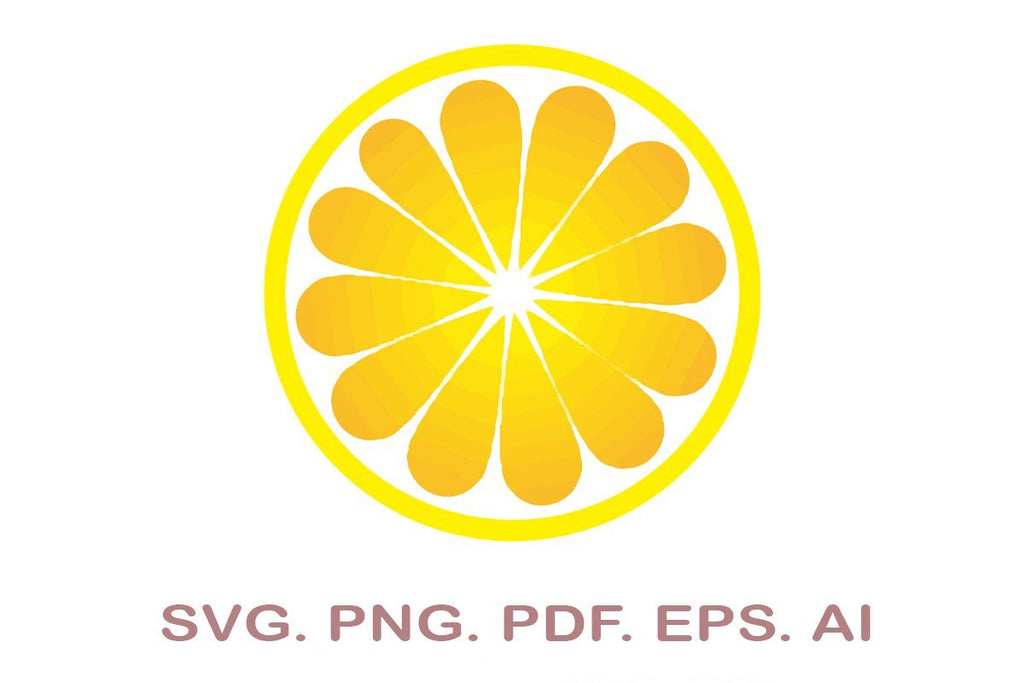 Lemon SVG - So Fontsy