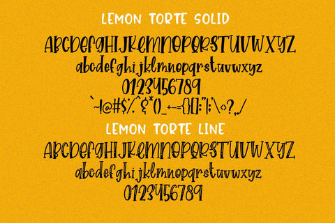 Lemon Torte - Crafty Font Font Dm Letter Studio 
