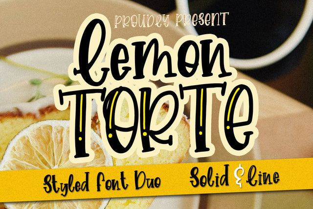 Lemon Torte - Crafty Font Font Dm Letter Studio 